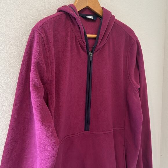 Lands End Women’s Fleece Half Zip Jacket | Size 1X - Picture 2 of 9
